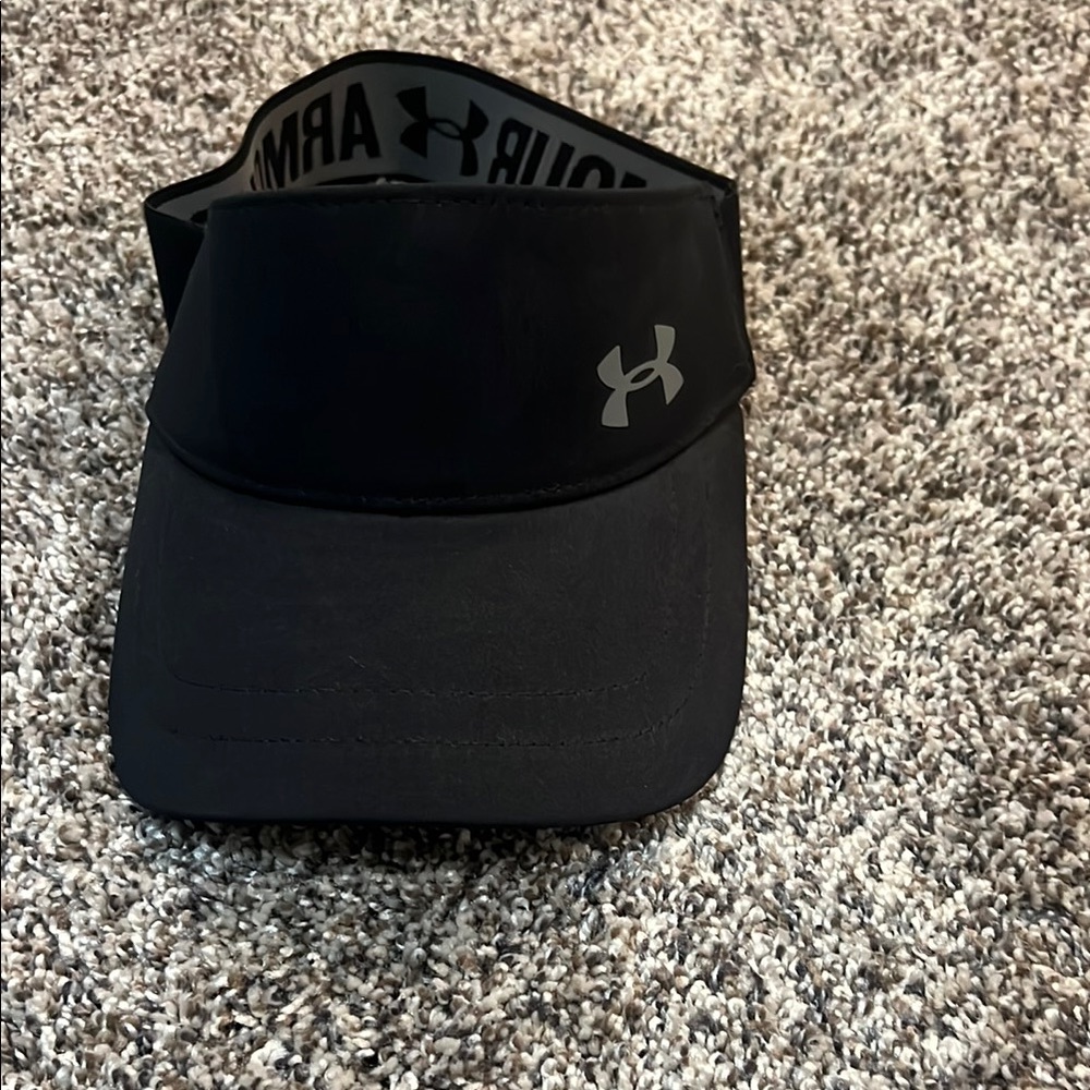 Under Armour Black Visor Hat